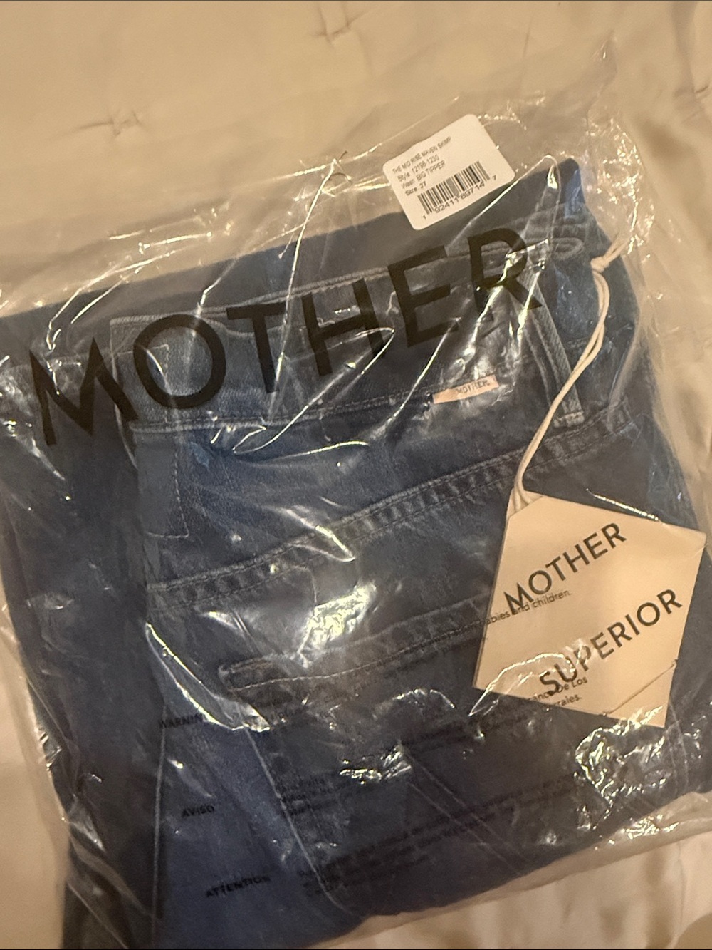 Size 27 MOTHER Big Tipper The Mid Rise Maven Skimp - Picture 7 of 9